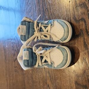 Kids Air Jordan 1 Denim Size 10